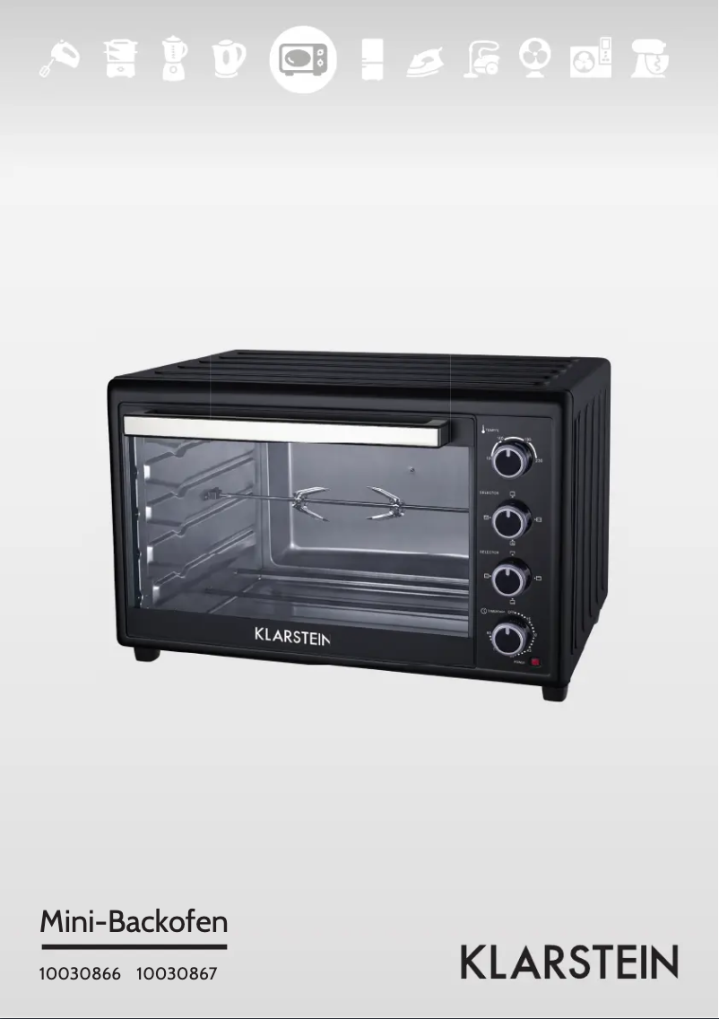 Page 1 de la notice Manuel utilisateur Klarstein Mini 10030767