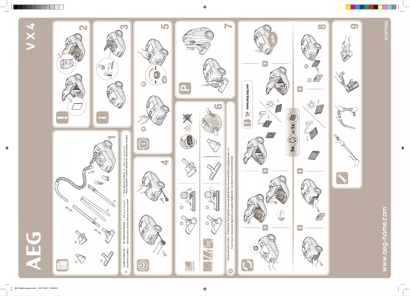 Imagen de la primera página del manual del dispositivo VX4-1-GM-T