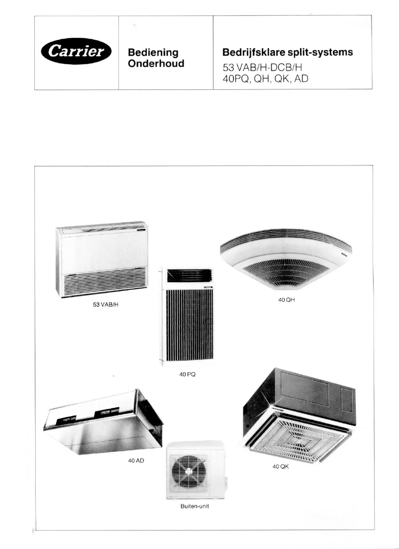 Image de la première page du manuel de l'appareil 40AD