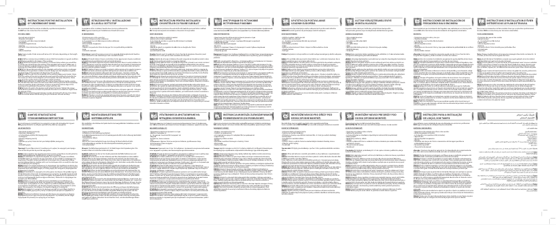 Page n°1 - Manuel utilisateur Enza Isabella