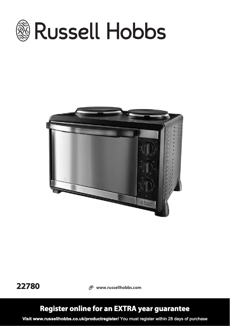 Page n°1 - Manuel utilisateur Russell Hobbs 22780