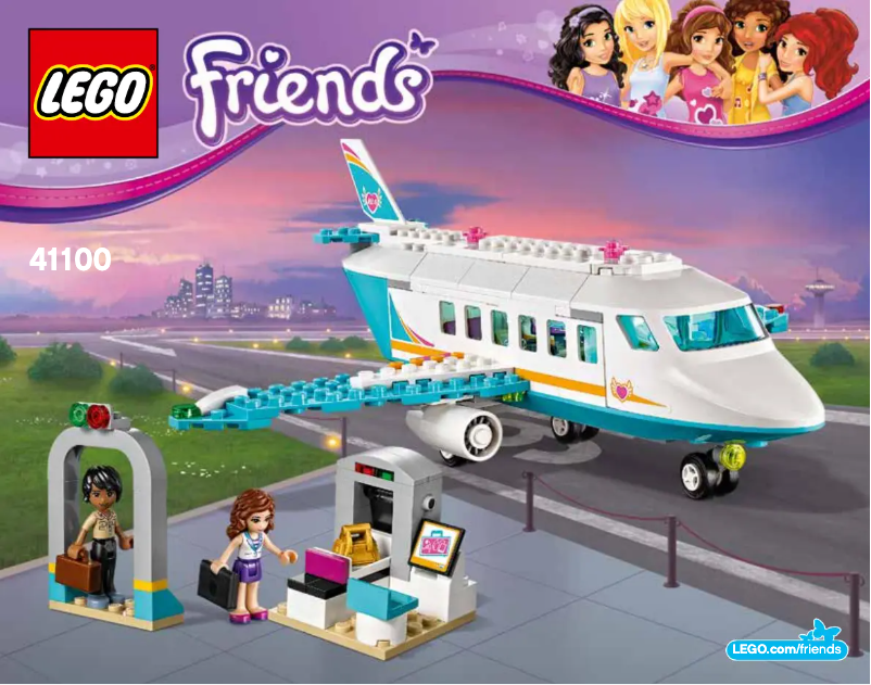 Page 1 de la notice Manuel utilisateur Lego Friends 41100