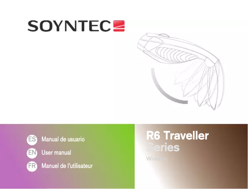 Page 1 of the manual User Manual Soyntec R6 Traveller