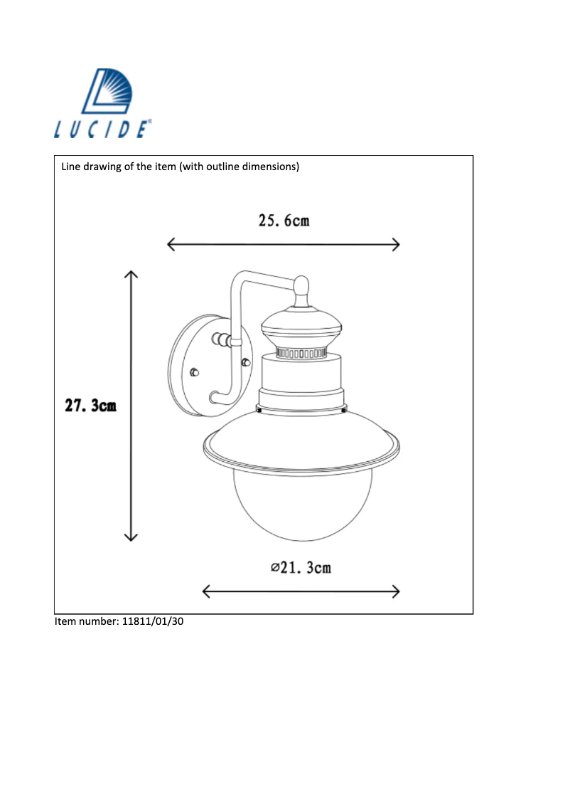 Page n°1 - Manuel utilisateur Lucide Figo