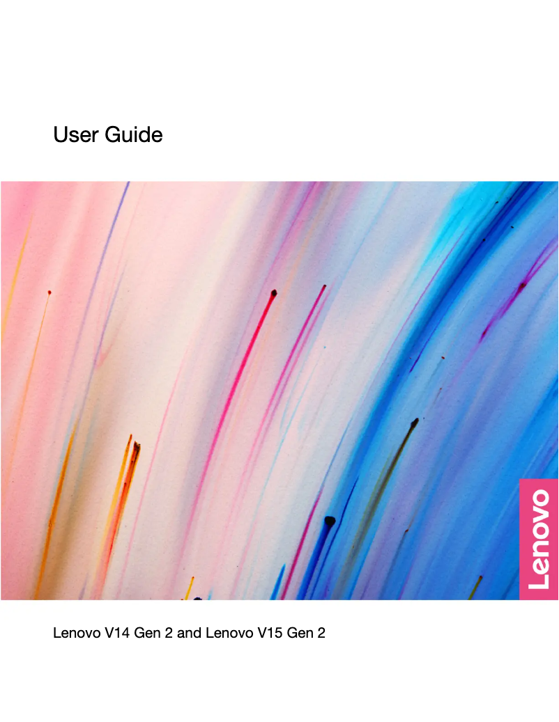 Page n°1 - Manuel utilisateur Lenovo V17 G2