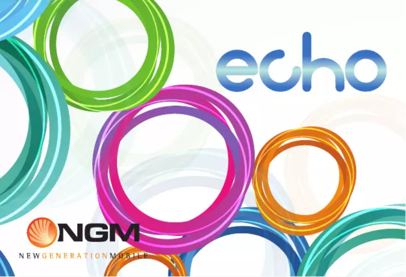 Page 1 de la notice Manuel utilisateur NGM-Mobile Echo