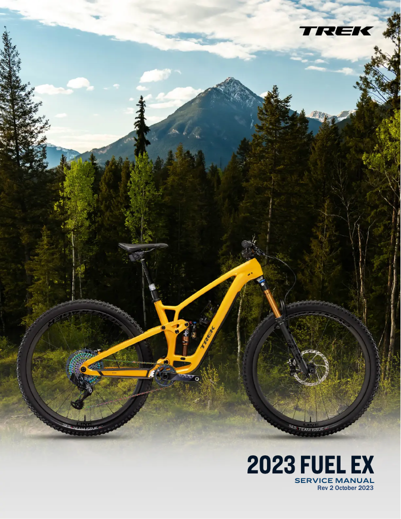 Page 1 de la notice Manuel utilisateur Trek Fuel EX 9.9 AXS Gen 6