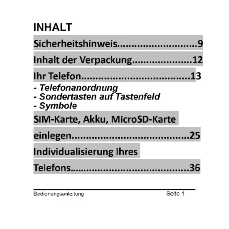 Image de la première page du manuel de l'appareil EL600Dual