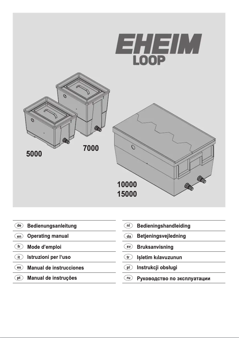 Page n°1 - Manuel utilisateur Eheim Loop 15000