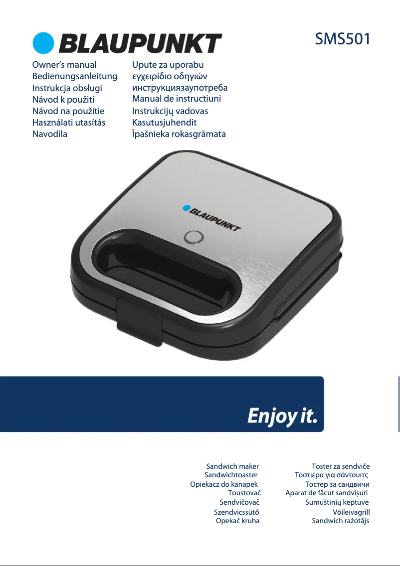 Página 1 del manual Manual de usuario Blaupunkt SMS501