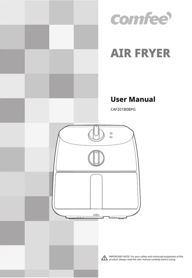Page n°1 - Manuel utilisateur Comfee CAF201B0BPG