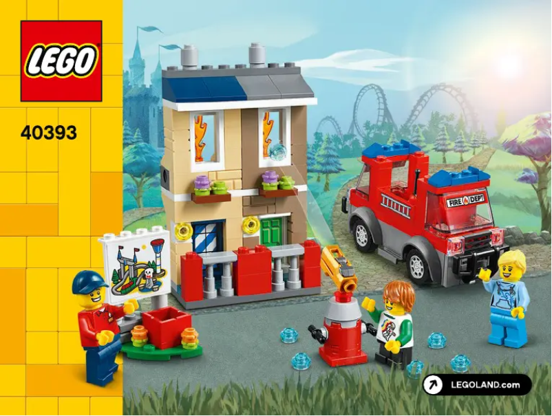 Page n°1 - Manuel utilisateur Lego Legoland 40393