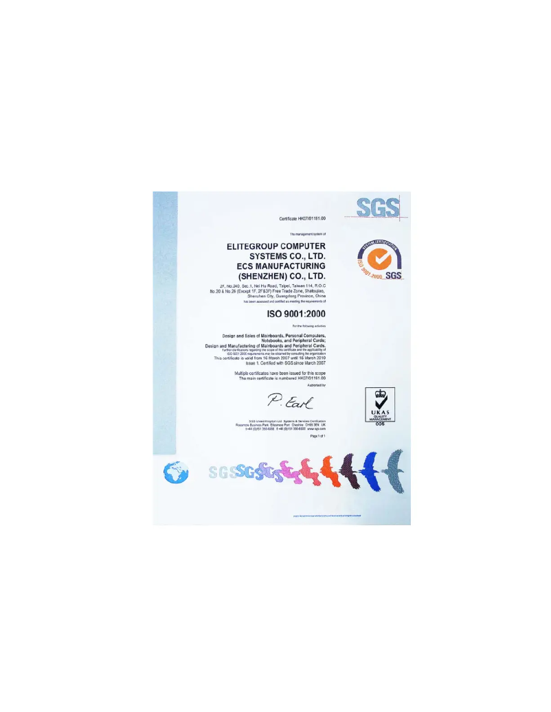 Page n°1 - Manuel utilisateur ECS X58B-A3