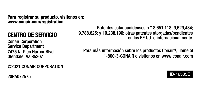 Page 1 de la notice Manuel utilisateur Conair Unbound CR510