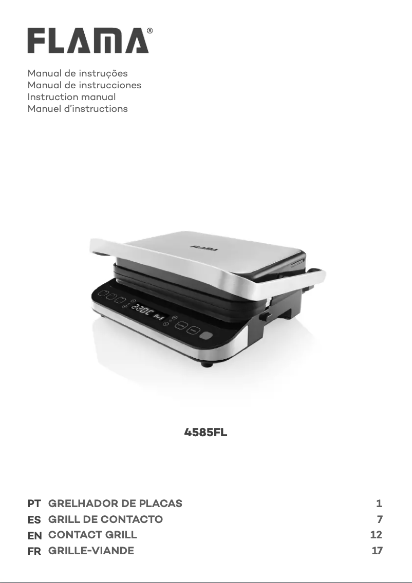 Image de la première page du manuel de l'appareil 4585FL