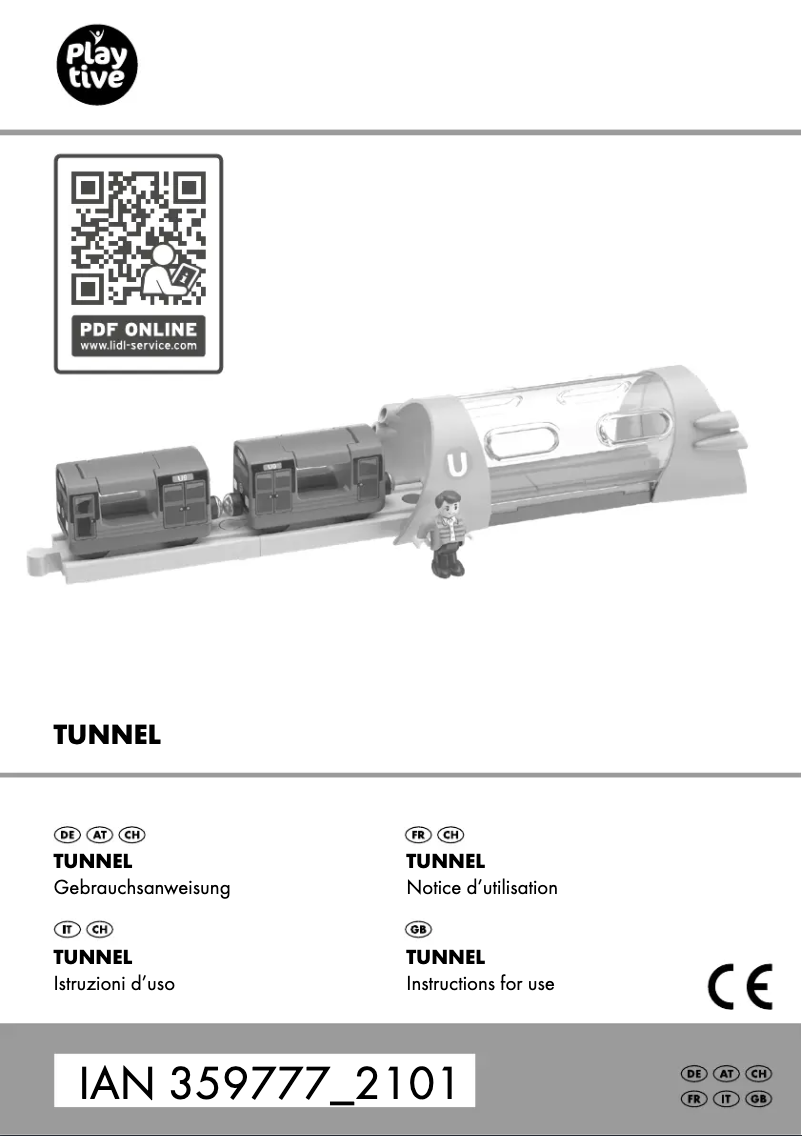 Page 1 de la notice Manuel utilisateur Playtive IAN 359777