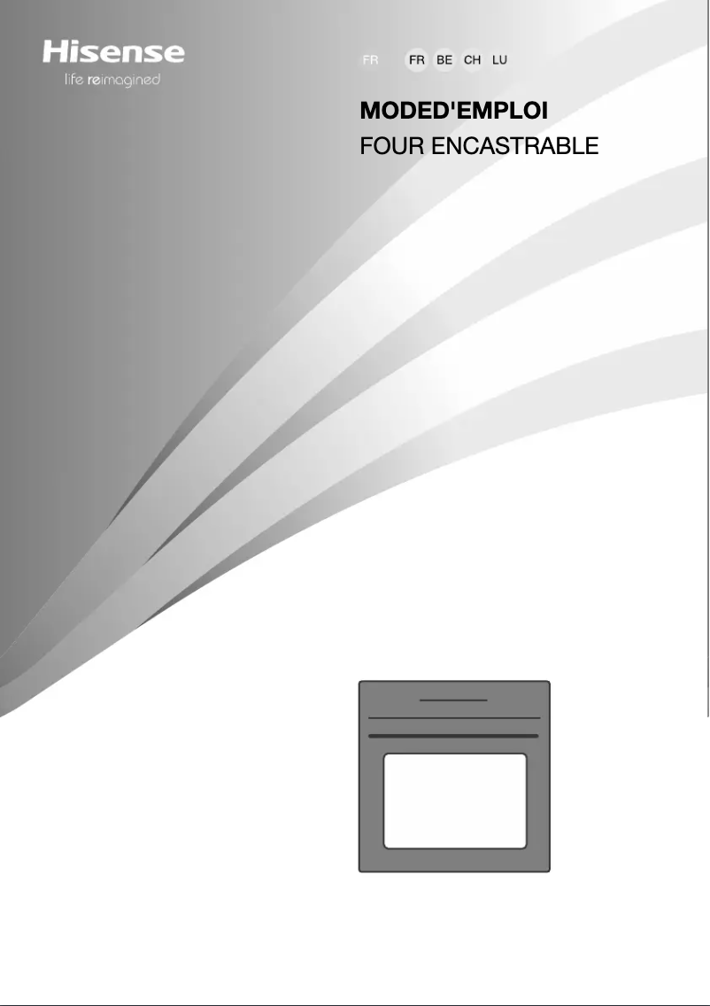 Page 1 de la notice Manuel utilisateur Hisense BAS614P8B