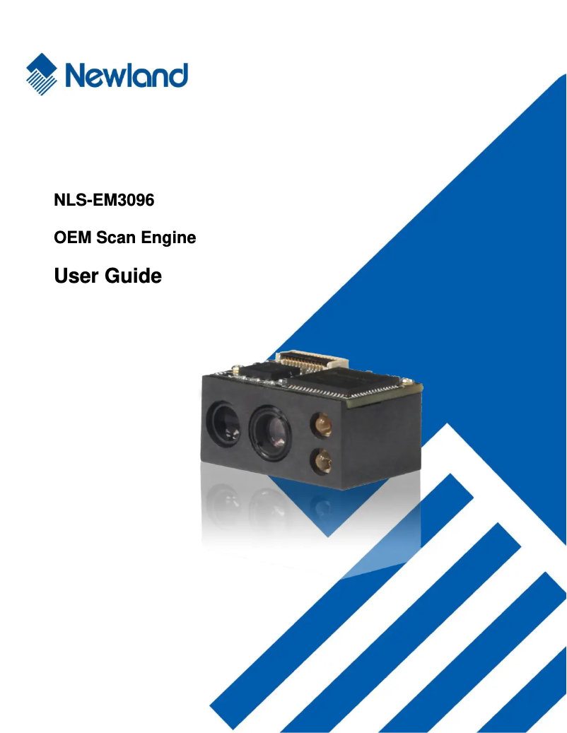 Página 1 del manual Manual de usuario Newland NLS-EM3096