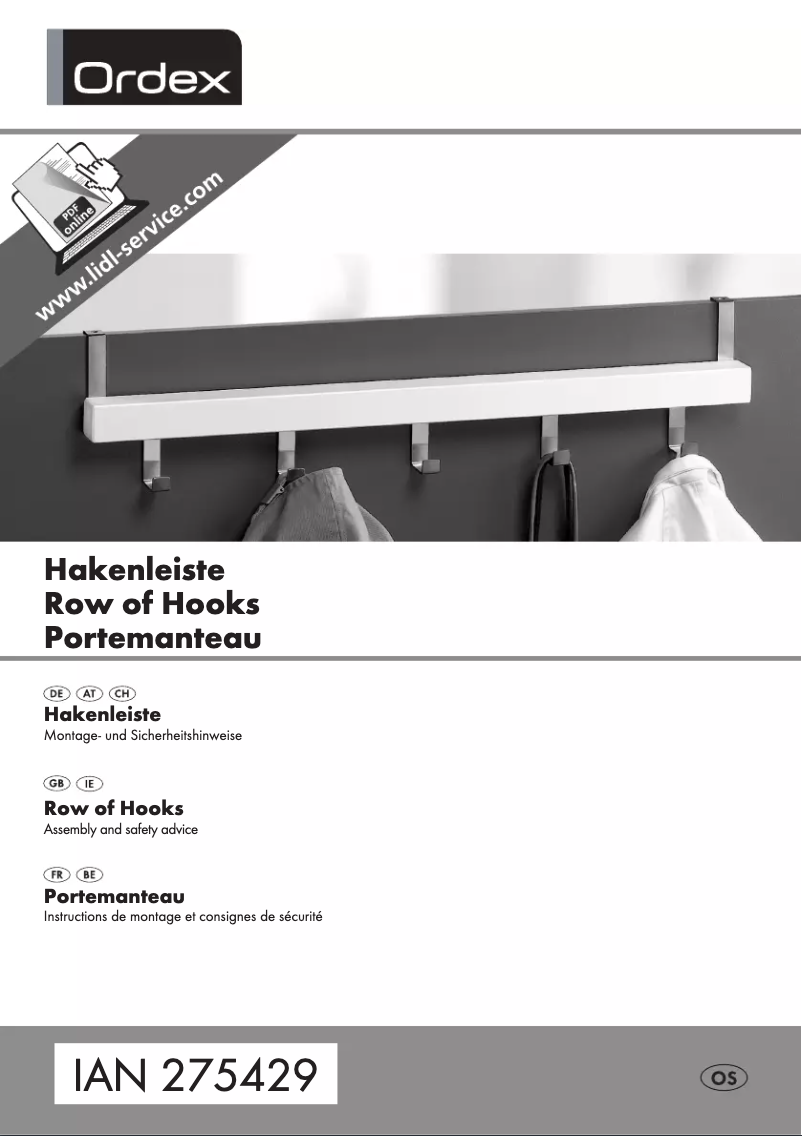 Página 1 del manual Manual de usuario Ordex IAN 275429