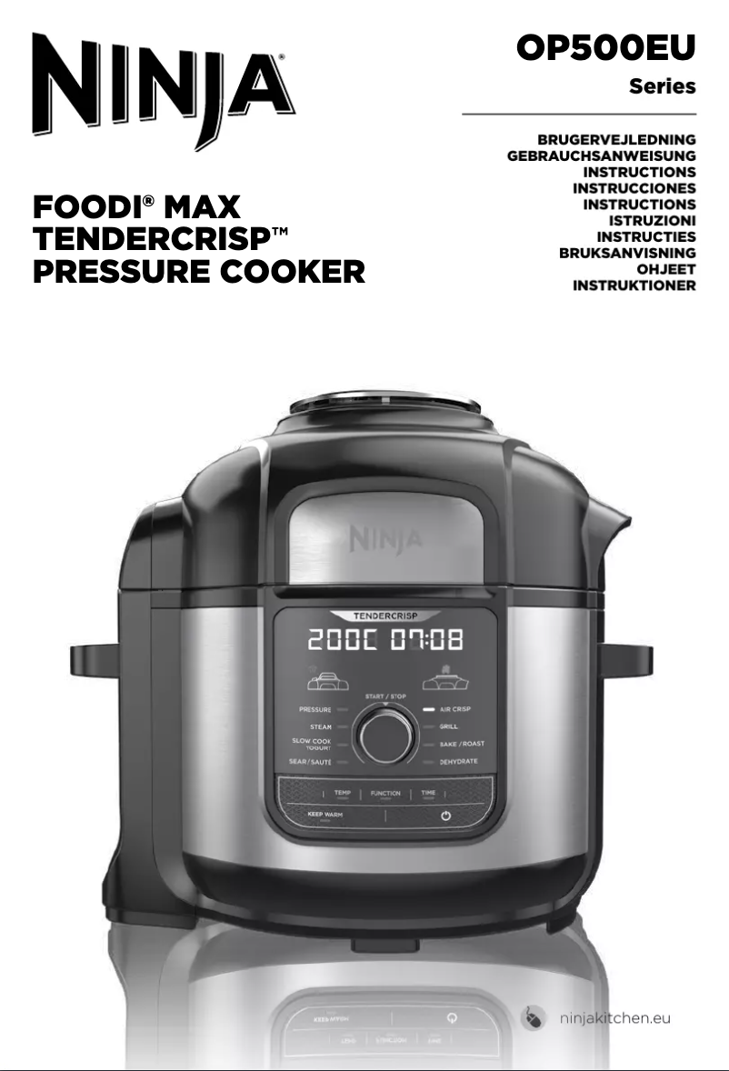 Página 1 del manual Manual de usuario Ninja Foodi Max OP500EU