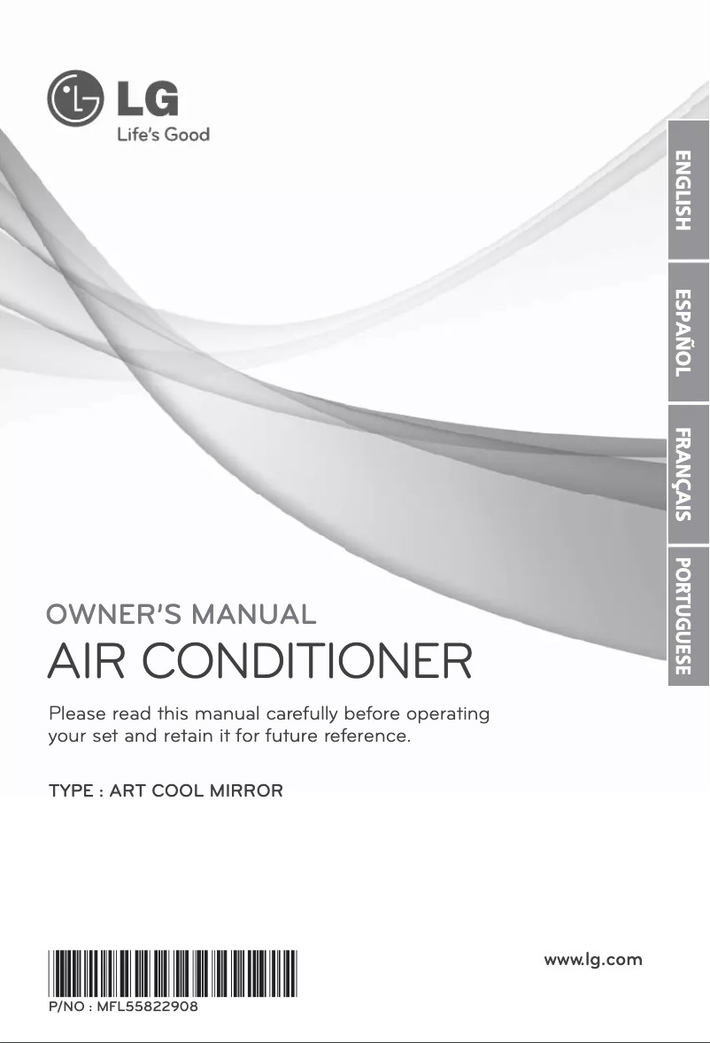 Page 1 de la notice Manuel utilisateur LG ARNU15GSER2