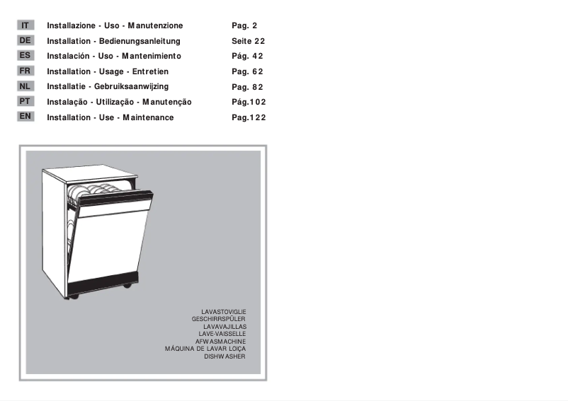 Page 1 de la notice Manuel utilisateur Candy CDI 1020-86