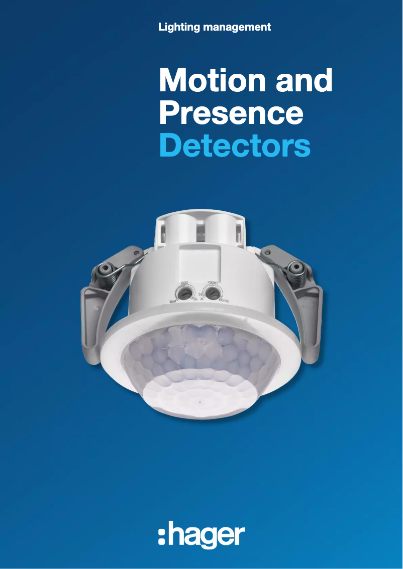 Page 1 de la notice Manuel utilisateur Hager EER515