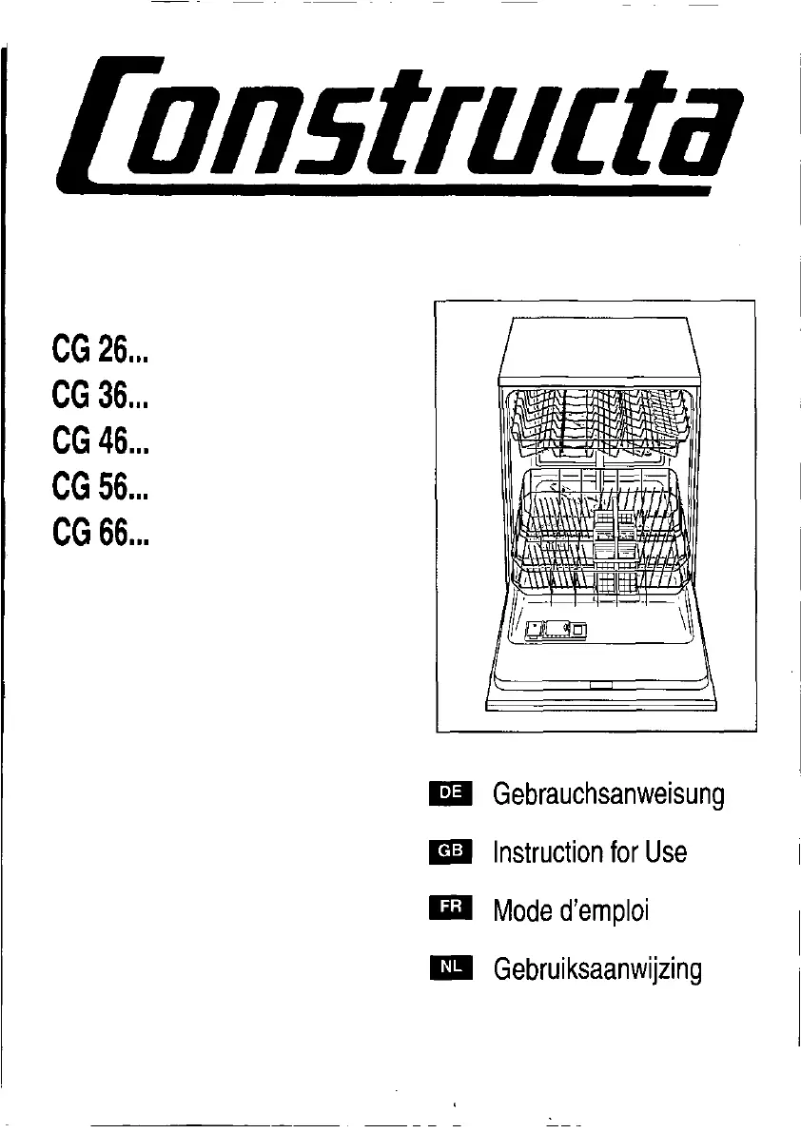 Image de la première page du manuel de l'appareil CG 360J2