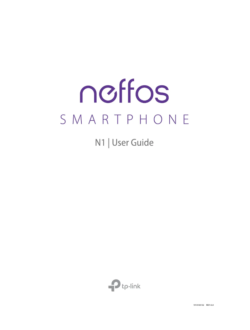 Page n°1 - Manuel utilisateur Neffos N1