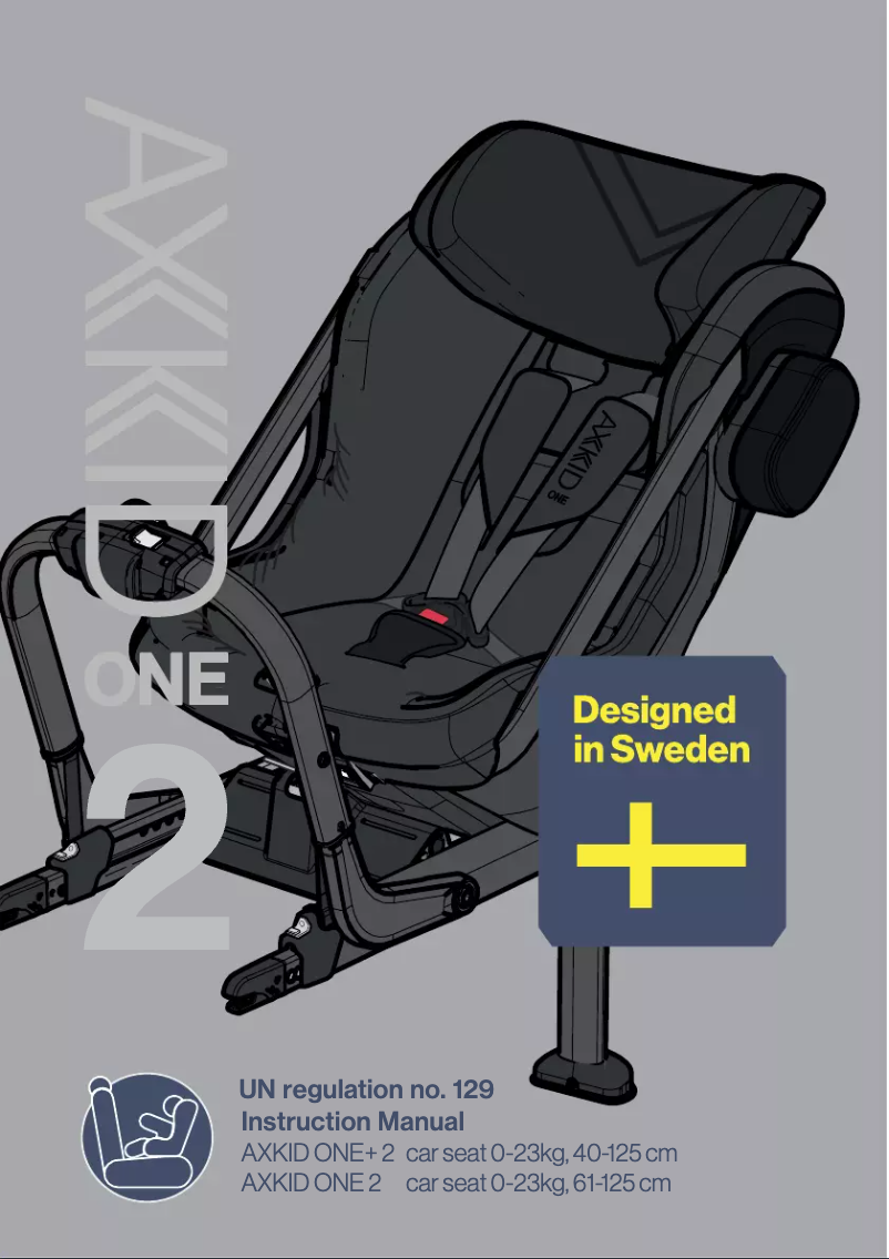 Page 1 de la notice Manuel utilisateur Axkid One 2