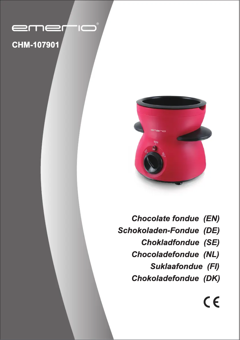 Page n°1 - Manuel utilisateur Emerio CHM-107901