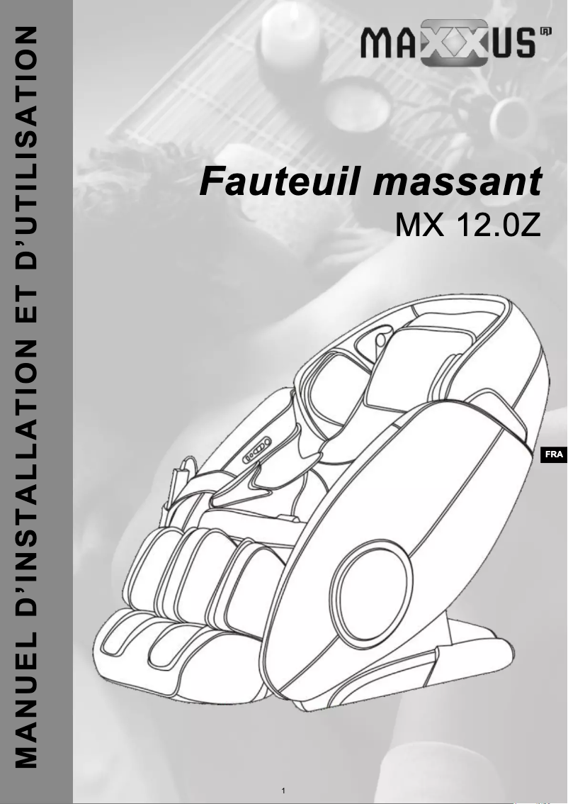 Page n°1 - Manuel utilisateur Maxxus MX 12.0z