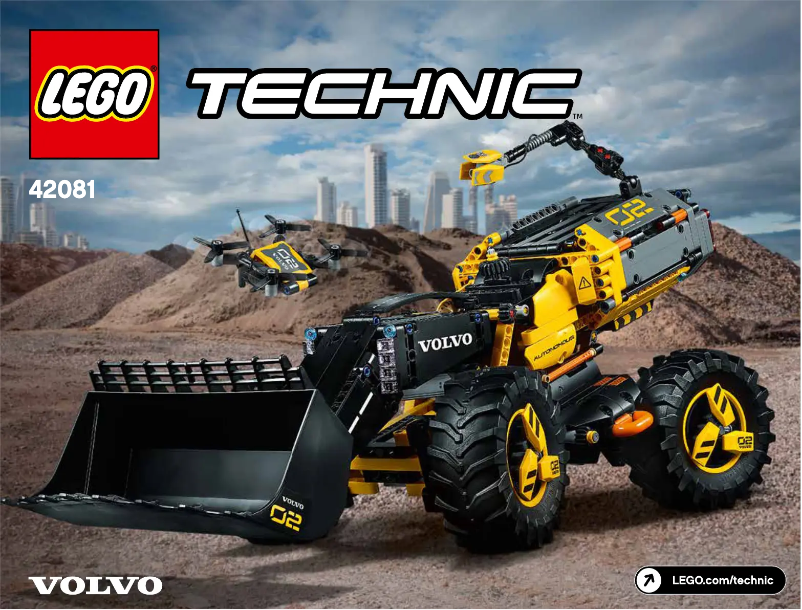Page 1 de la notice Manuel utilisateur Lego Technic 42081