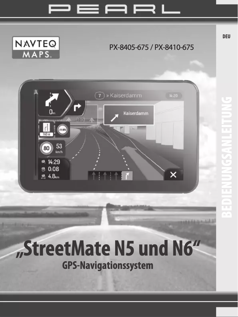 Page n°1 - Manuel utilisateur NavGear StreetMate N6