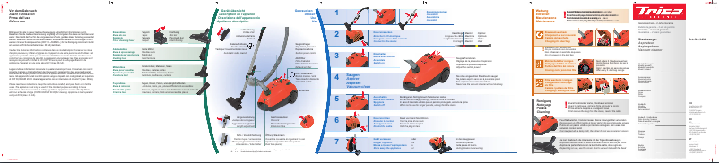 Image de la première page du manuel de l'appareil Studio Vac