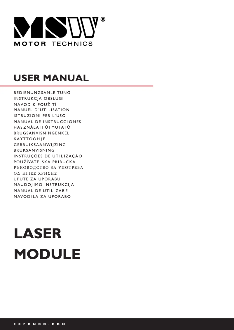 Page 1 de la notice Manuel utilisateur Steinberg SBS-LEM-40ML