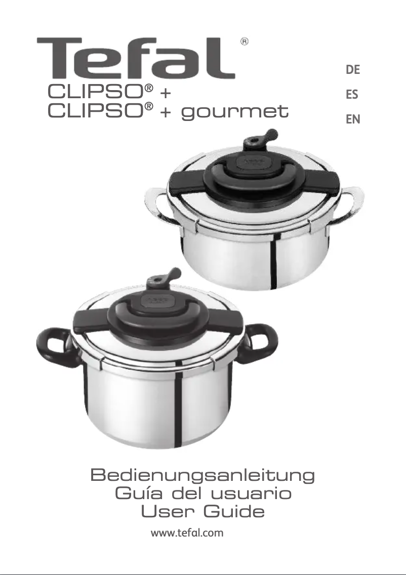 Image de la première page du manuel de l'appareil Clipso + P43707