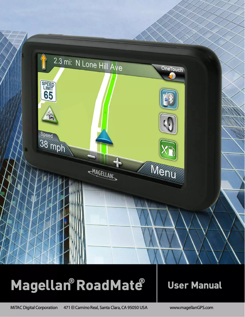 Page n°1 - Manuel utilisateur Magellan RoadMate 5265T-LMB