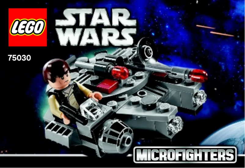 Page 1 de la notice Manuel utilisateur Lego Star Wars 75030