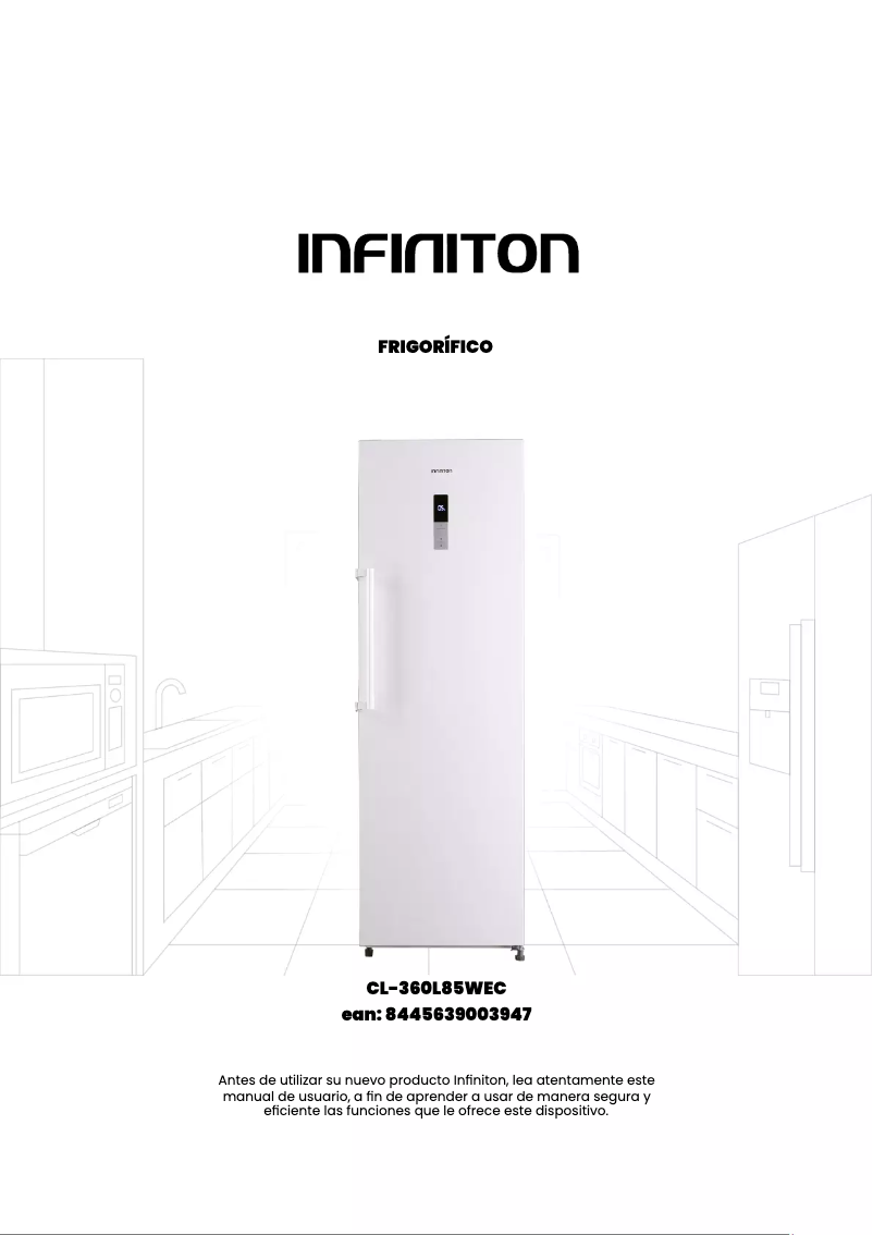 Page n°1 - Manuel utilisateur Infiniton CL-360L85WEC