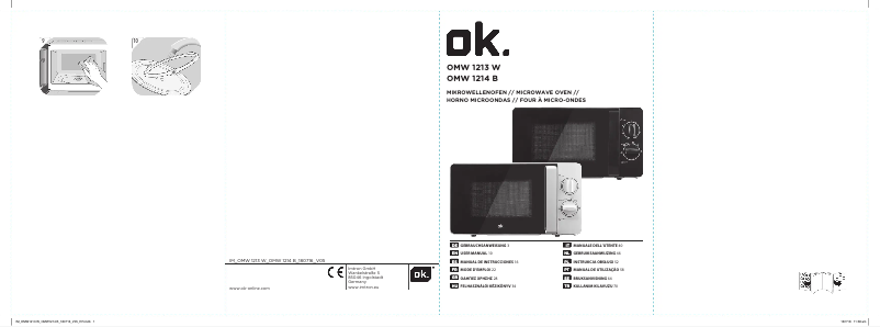 Página 1 del manual Manual de usuario OK OMW 1213 W