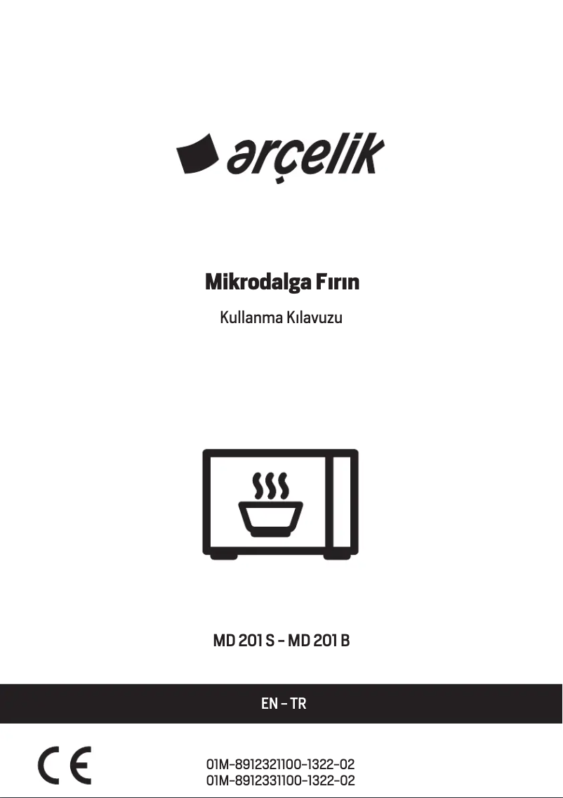 Page n°1 - Manuel utilisateur Arçelik MD 201 B