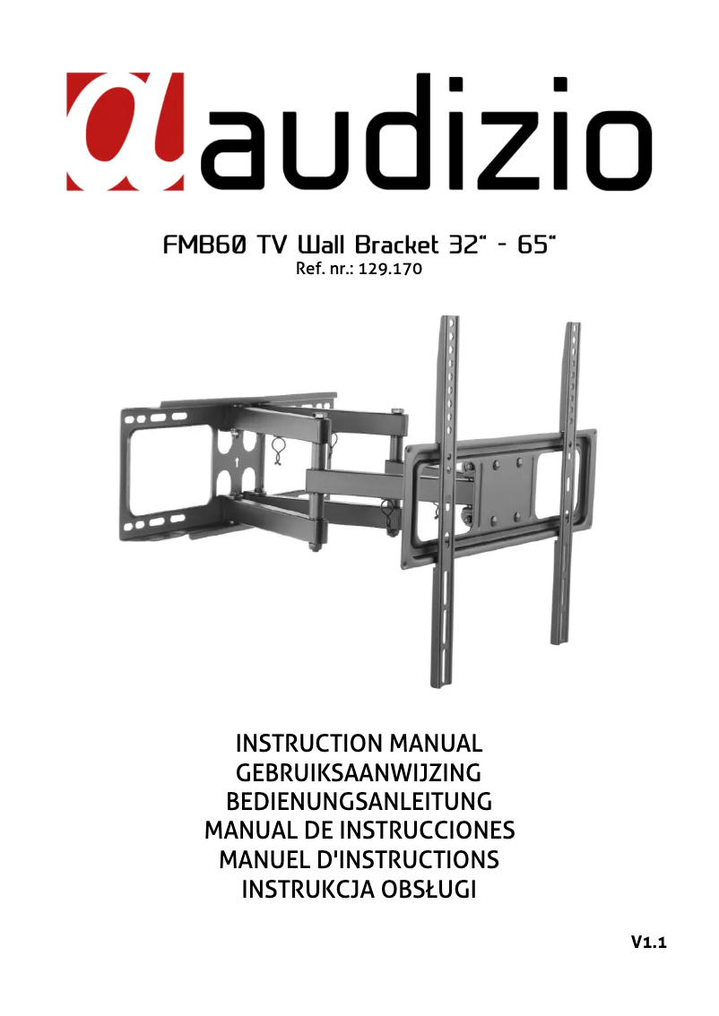 Page 1 de la notice Manuel utilisateur Audizio FMB60