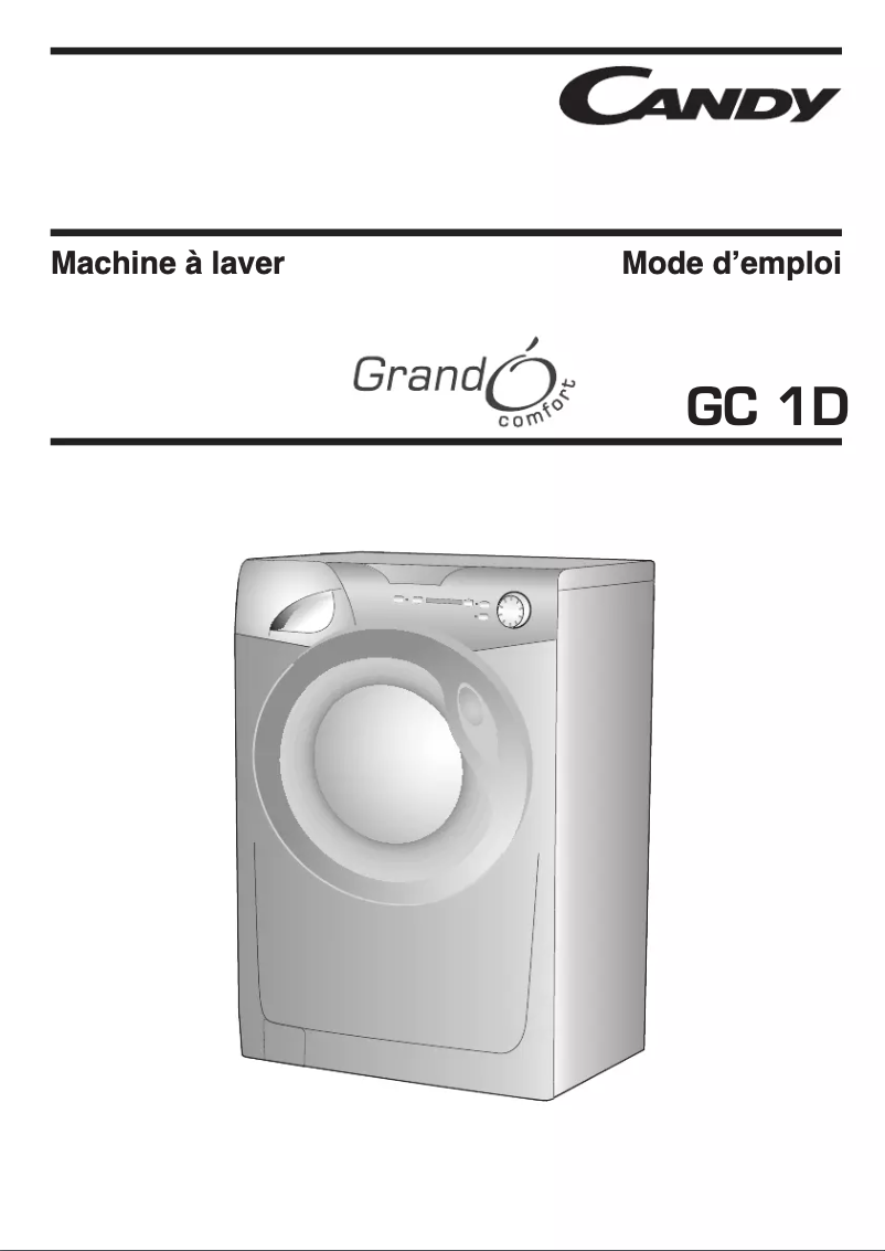 Image de la première page du manuel de l'appareil GC 1271D/1-47