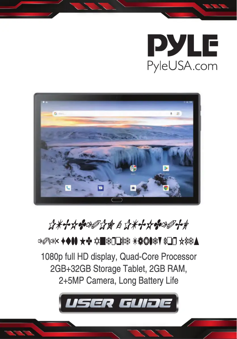 Page n°1 - Manuel utilisateur Pyle PTBKD10BL.5