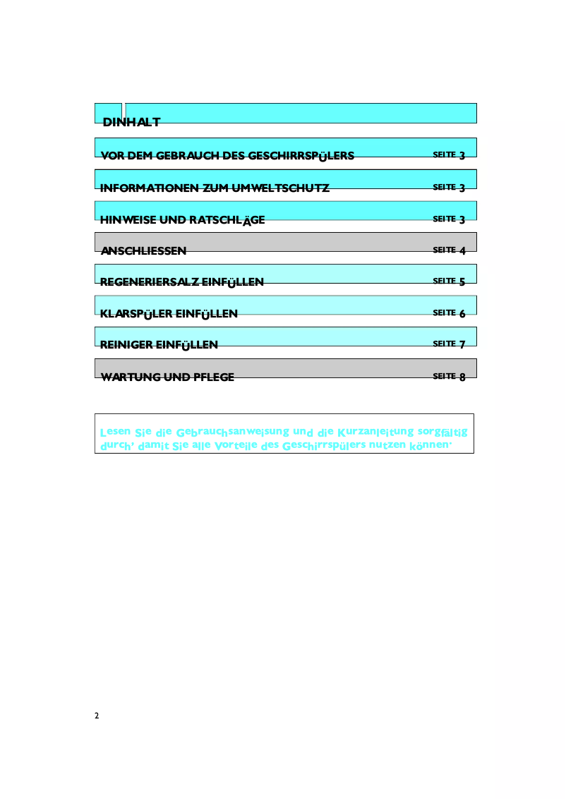 Page n°1 - Manuel utilisateur Ignis ADL 938 NB