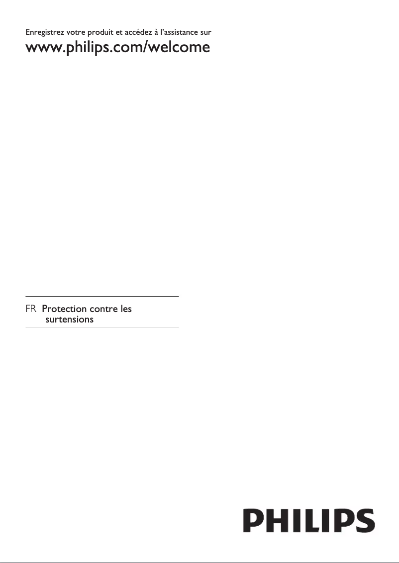 Page 1 de la notice Manuel utilisateur Philips SPN5040B