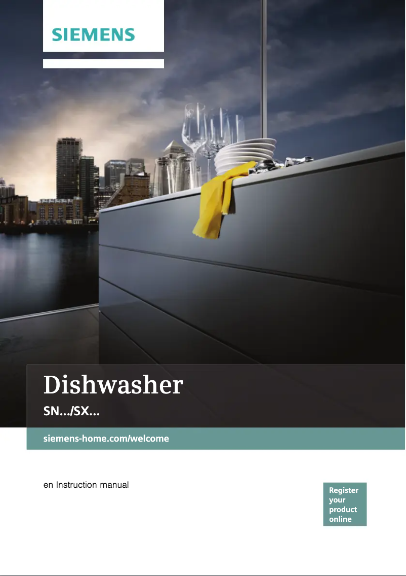 Page 1 de la notice Manuel utilisateur Siemens SX678X01TA