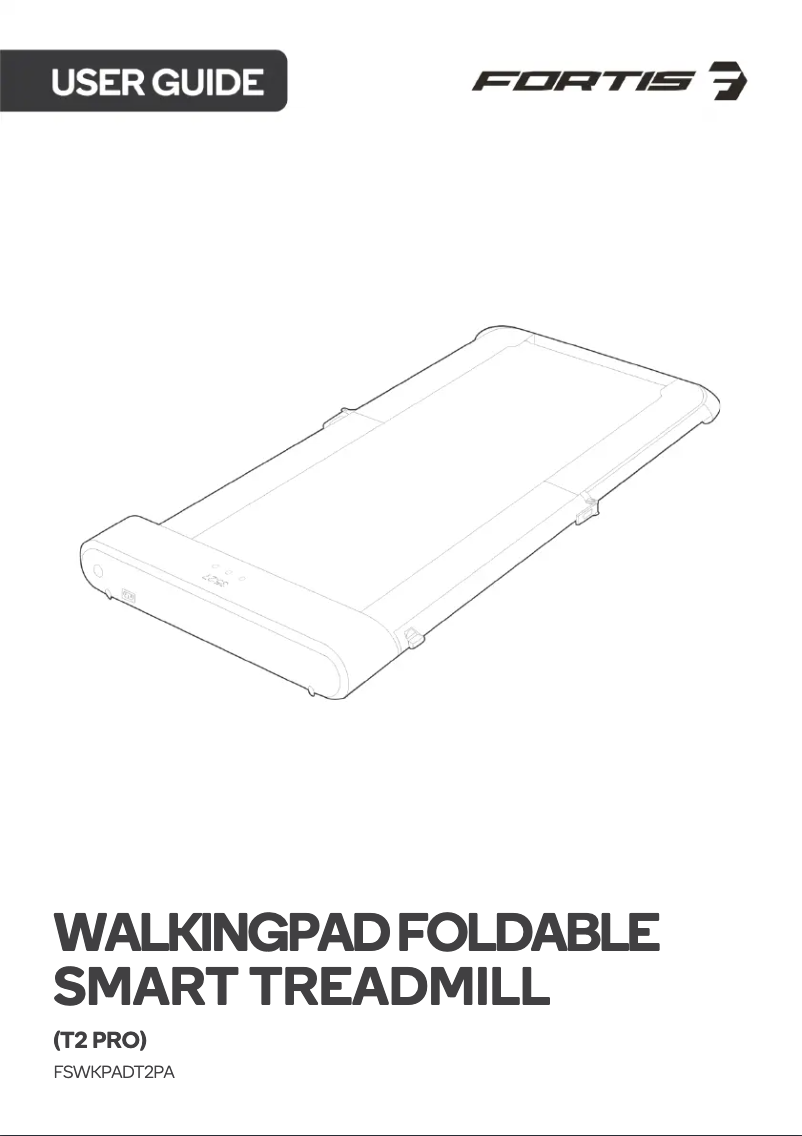 Image de la première page du manuel de l'appareil T2 Pro