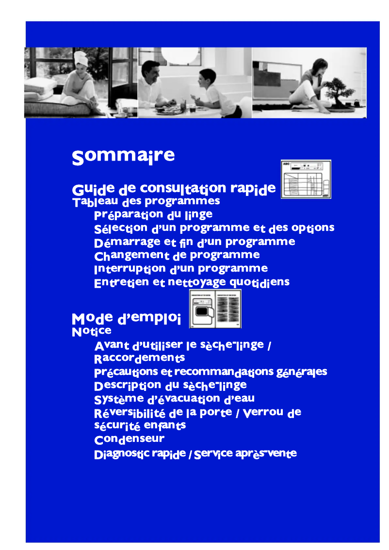 Page 1 de la notice Manuel utilisateur Bauknecht TRKP symphony 2